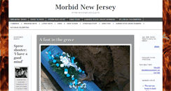 Desktop Screenshot of morbidnewjersey.com