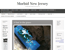 Tablet Screenshot of morbidnewjersey.com